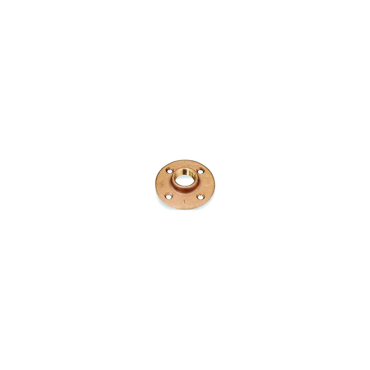 Brass Fittings Bronze Floor Flange, 1/2"