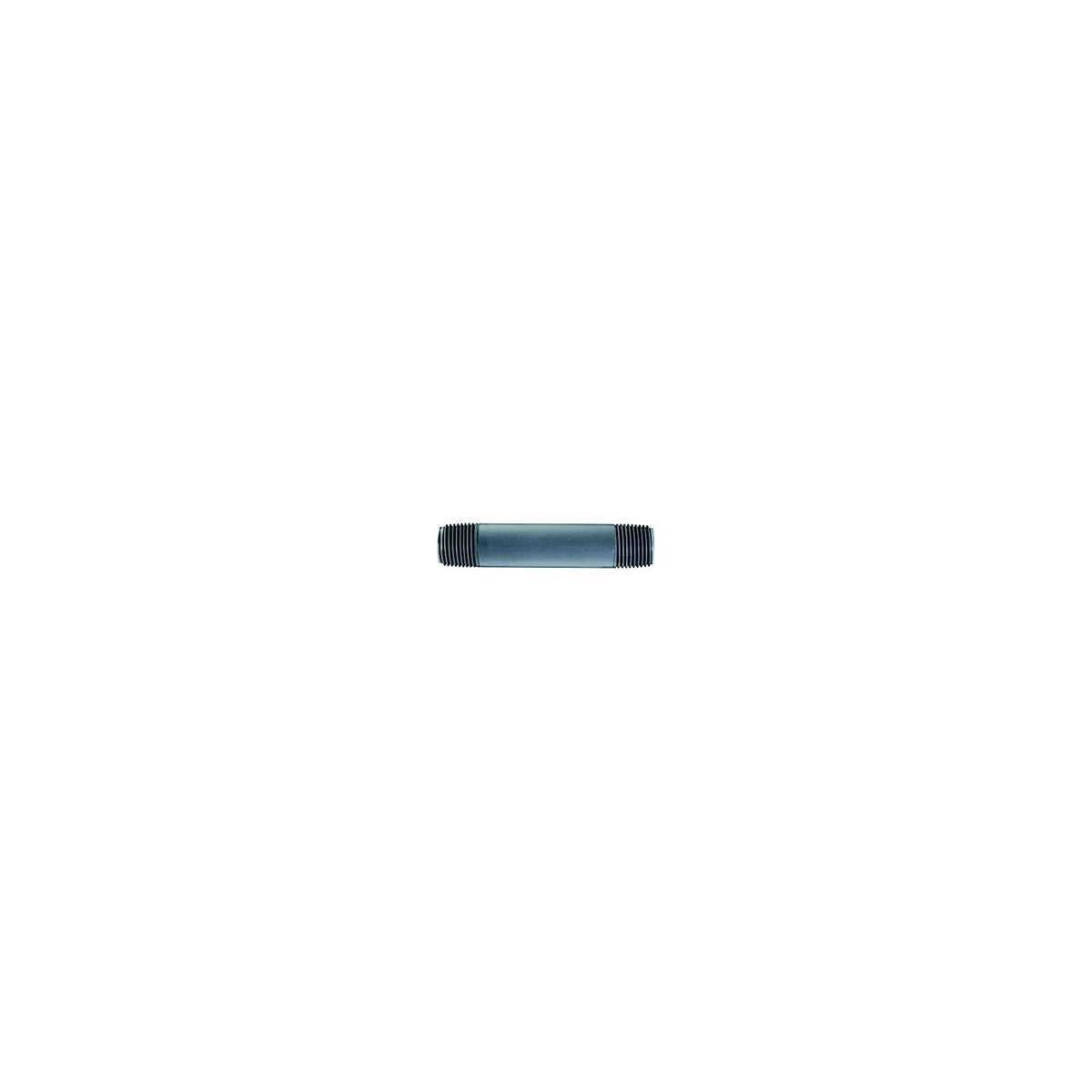 Brass Fittings Close PVC Pipe Nipple, 1/2"