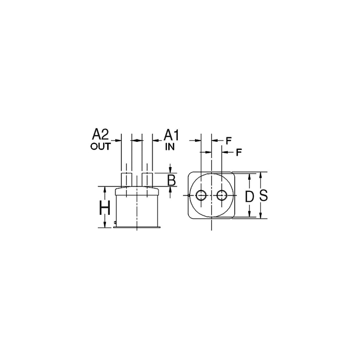 Centek Industries 8.36 dia.Vernalift MufflerTop In/Top out