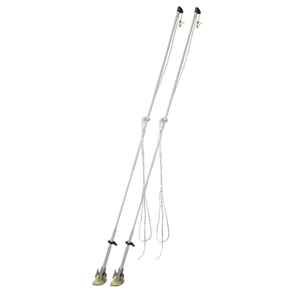 Dock Edge - Dock-Side Premium Mooring Whips 14FT 2/BOX