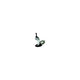 Scandvik 12125 Stainless Steel Recessed Shower Cap With Composite Cup Mounts Euro Style Plastic Sprayer, Chrome Handle, Black Cup With 6' Black Nylon Hose
