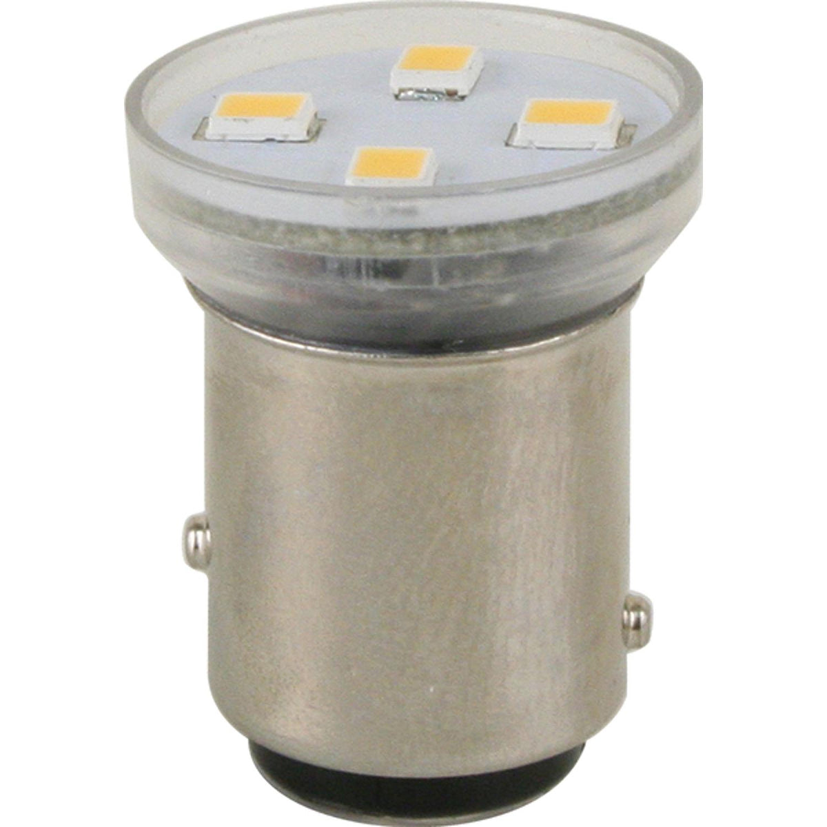 Scandvik Bayonet Base Wafer Offset Pins - Dual Contacts Bulb