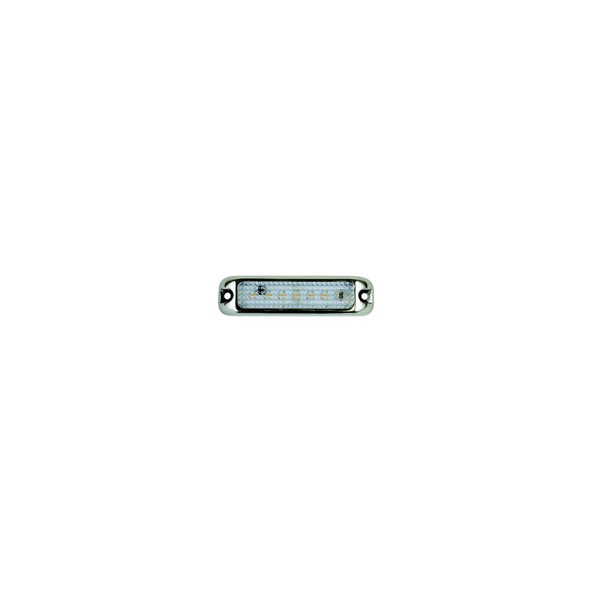Scandvik LED Surface Mount Locker Light, Warm White, Touch Switch, 210 Lumens, 4-1/4" x 1", 12-24VDC