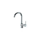 Scandvik Chrome Plated Brass Nordic J-Spout Galley Mixer Faucet