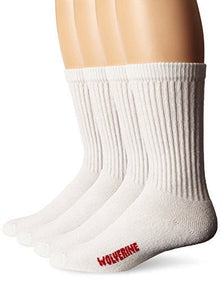 Wolverine - 4PK Cotton Crew Socks