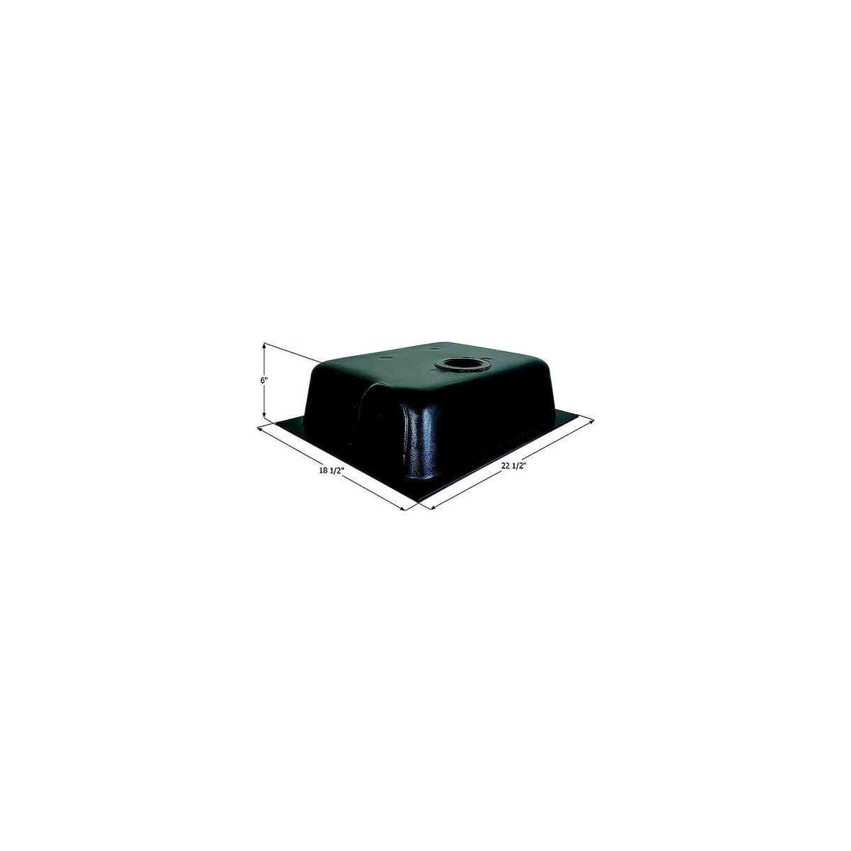Icon Bottom Drain Holding Tank, 8 Gal.