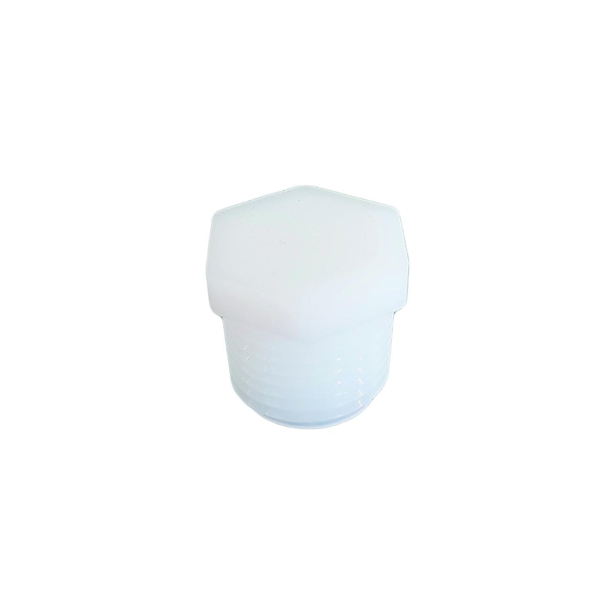 Icon Fresh Water Tank Threaded Plug, 1/2" White