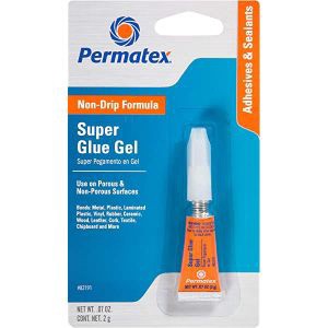 Permatex Super Glue High-Strength Fast-Setting Adhesive