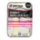 Linzer Paint Roller Kit Metal Tray