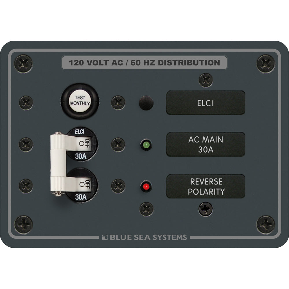 Blue Sea Systems 8100 ELCI GFCI Panel