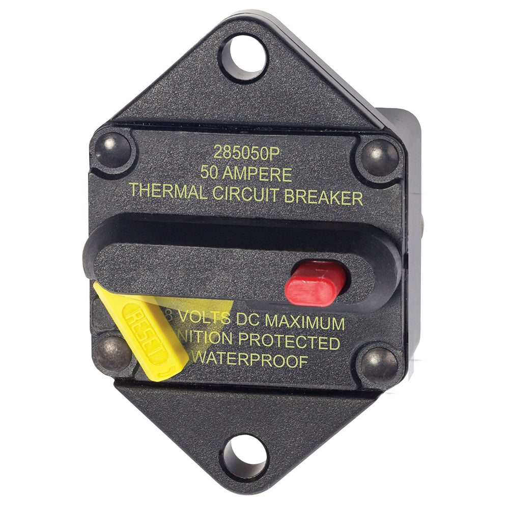 Blue Sea Systems 7083 50 Amp Circuit Breaker Panel Mount 285 Series