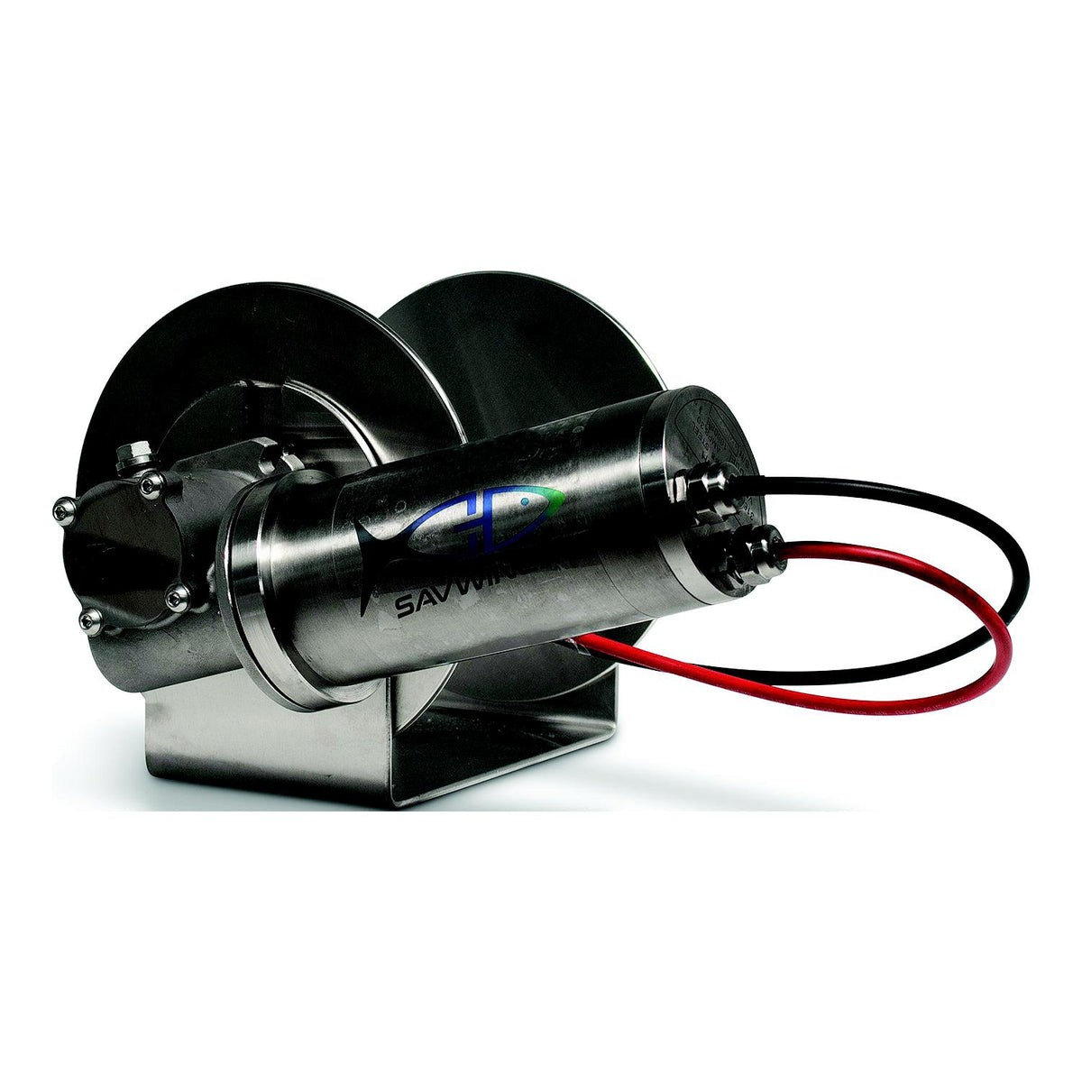 Savwinch Stainless Drum Anchor Winch, Rope Kit – 229' of rope and chain (213' of 1/4" double-braid rope; 18.7' of 1/4" chain), Fits with 990SSS, Boats up to 18'