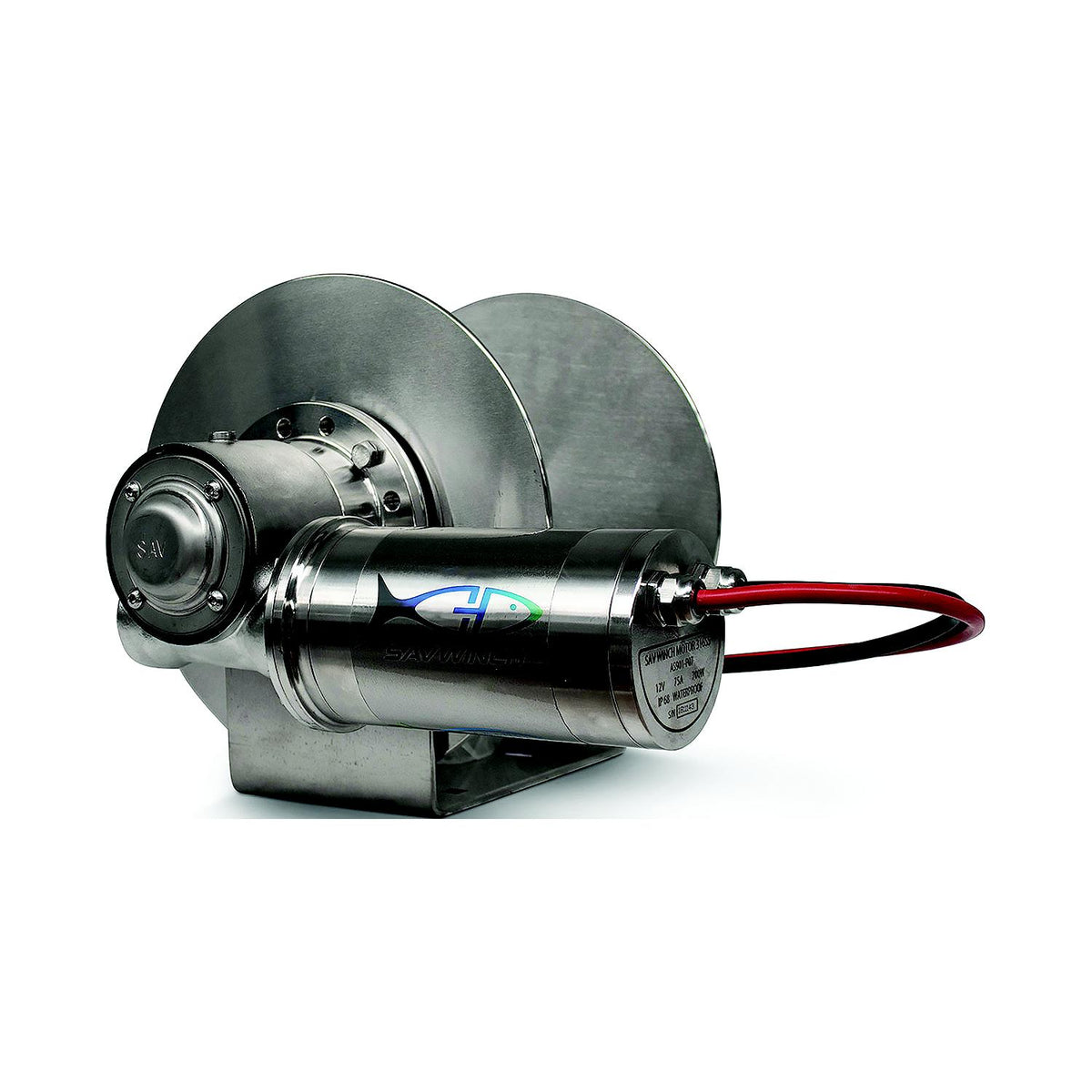 Savwinch Stainless Drum Anchor Winch, Rope Kit – 338' of rope and chain (312 ' of 5/16" double-braid rope; 26 ' of 1/4" chain), Fits with 1500SSS, Boats up to 26'