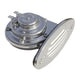 Schmitt Marine Mini Stainless Steel Single Drop-In Horn with Stainless Steel Grill - 12V High Pitch