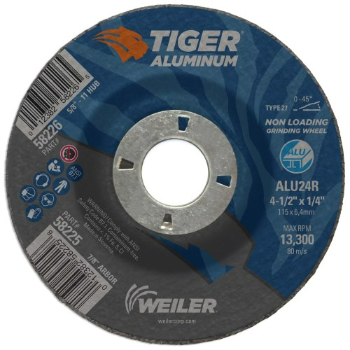 Weiler Aluminum Grinding Wheel