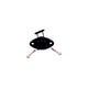 Atlantis PWC Drain Plug, Black
