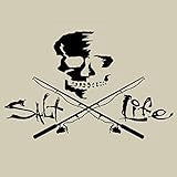 Salt Life - Skull And Poles Decal