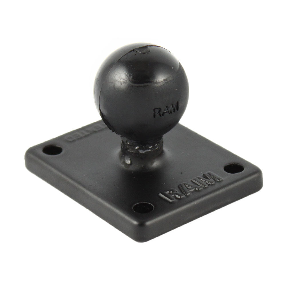 RAM Mount Square 2" x 1.7" Base with 1" Ball