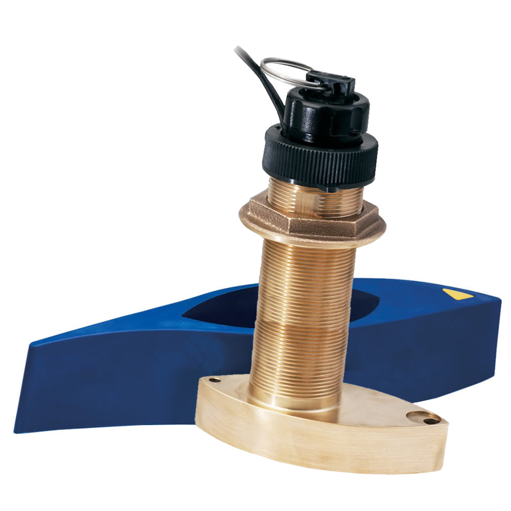 Garmin B744VL Long Stem Bronze Thru-Hull Depth/Temp/Speed with FB - 8 Pin