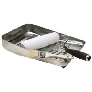 Sea Choice 4Pc Metal Paint Tray Kit 9''