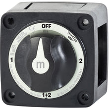 Blue Sea Systems 6007200 Battery Switch Mini - 4 Position - Black