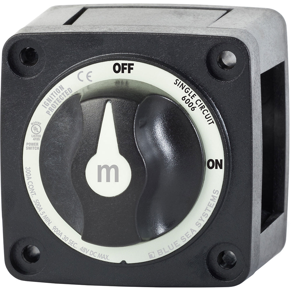 Blue Sea Systems 6006200 Battery Switch Mini ON/OFF - Black