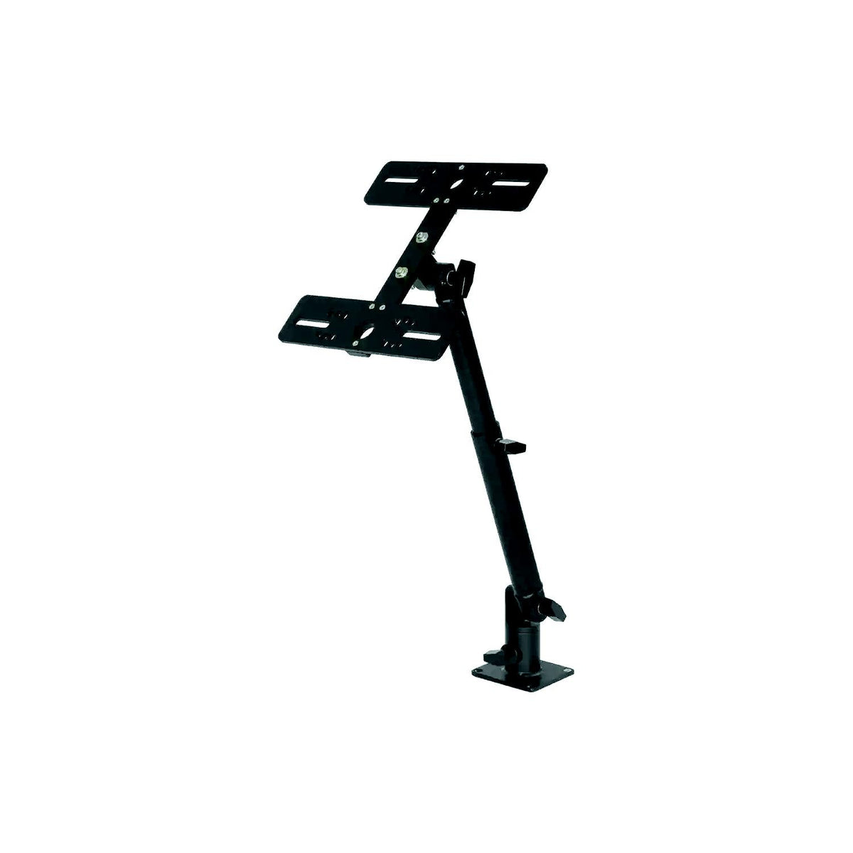 Millennium Outdoors Double Monitor Mount – Black