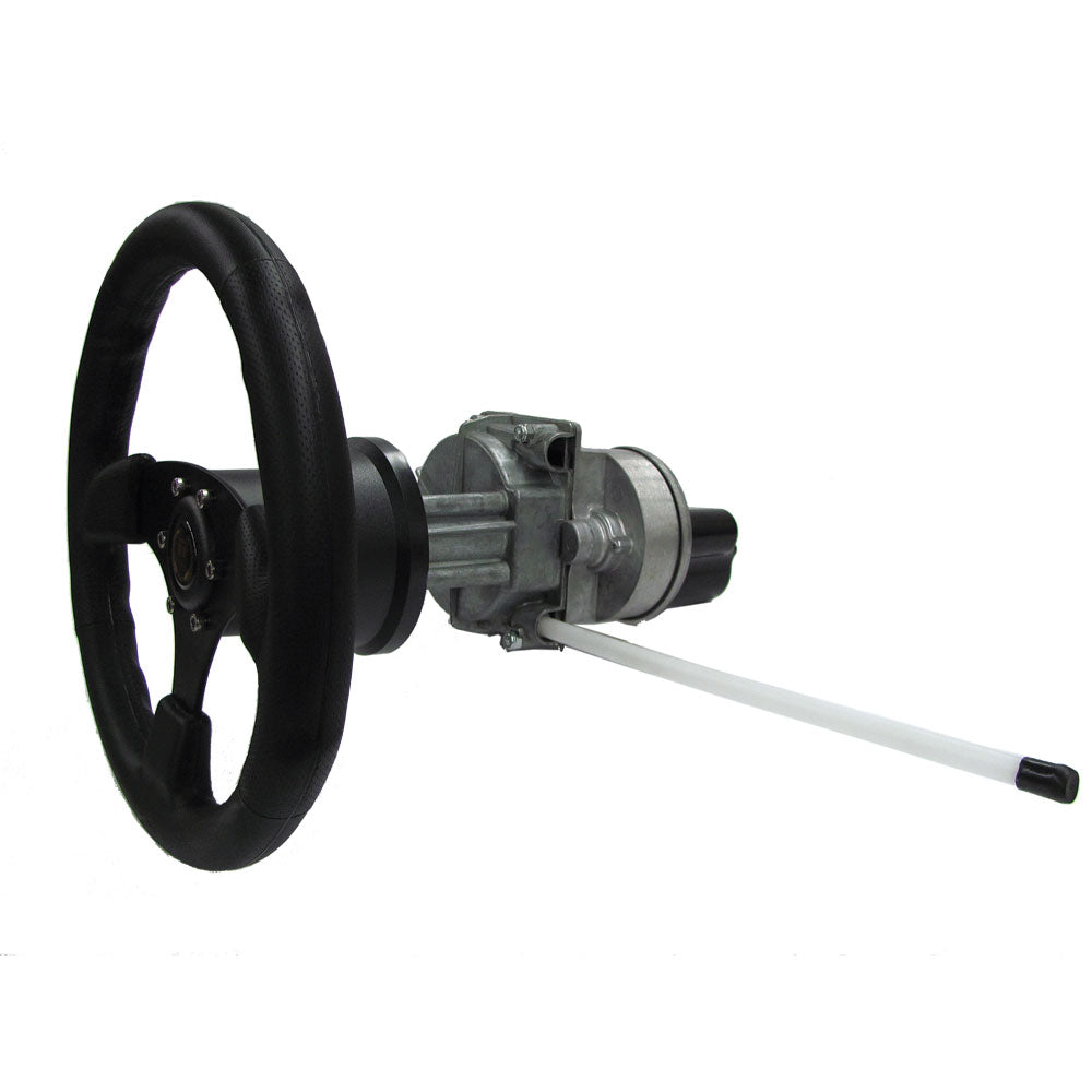 Octopus Type S Straight Shaft for Mounting Behind the Dash for Mechanical Drive Systems - Includes 90° Bezel Kit