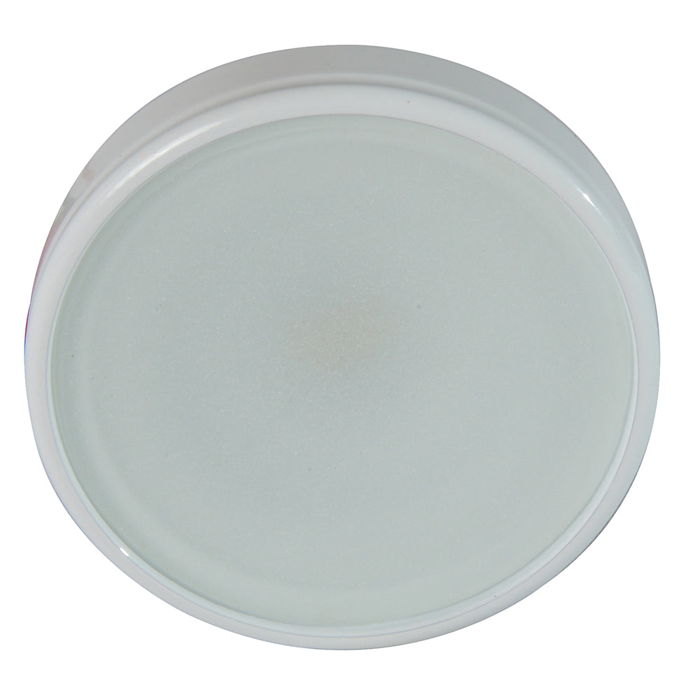 Lumitec Halo - Flush Mount Down Light - White Finish - 3-Color Red/Blue Non-Dimming with White Dimming