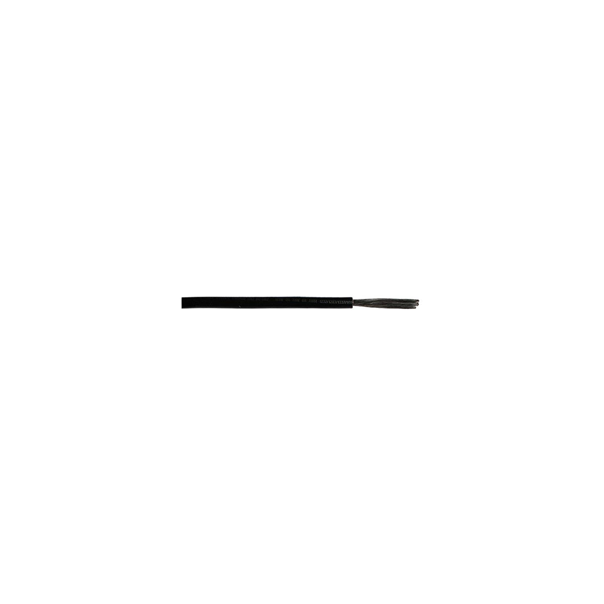 Cobra Wire Tinned Copper Battery Cable, 6 AWG, 100', Black