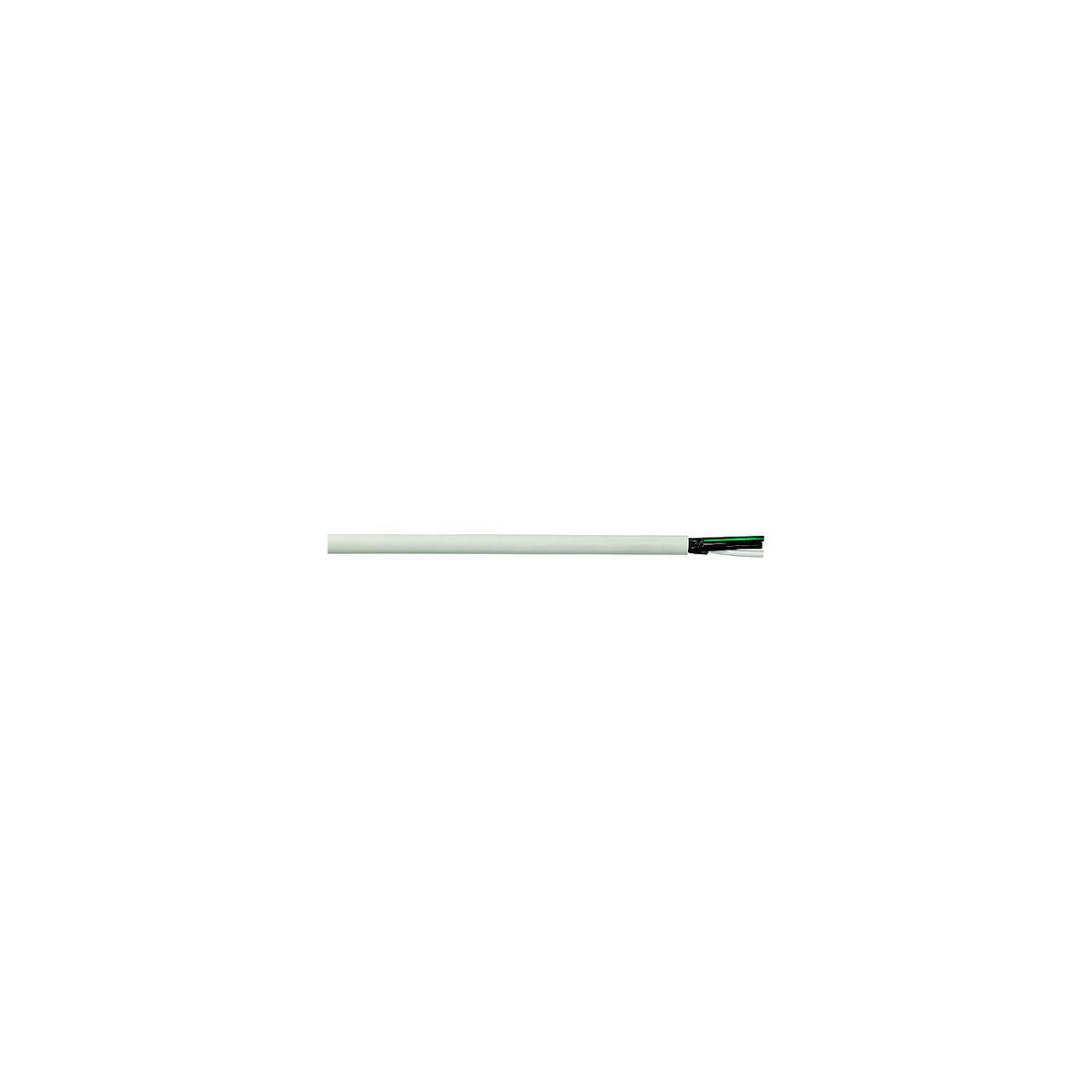 Cobra Wire Tinned Copper Round Triplex Wire, 14/3, 100', White