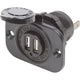 Blue Sea Systems Dual USB Charger Socket - 2 USB Ports with Watertight Cap