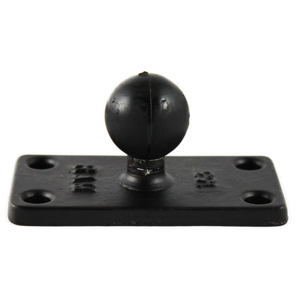 RAM Mount 1.5" x 3" Rectange Base with 1" Ball