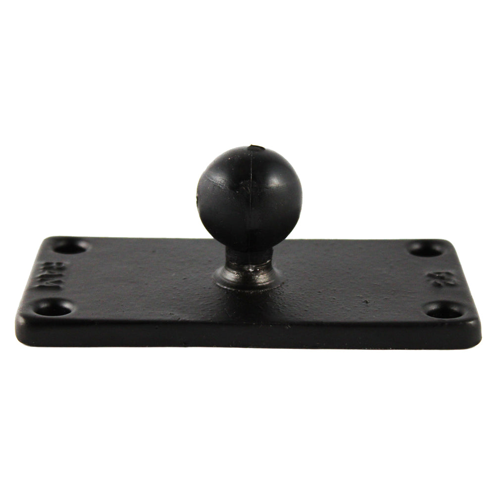RAM Mount 2" x 4" Rectangle Base with 1" Ball