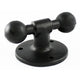 RAM Mount Double Ball with 2.5" Round Base