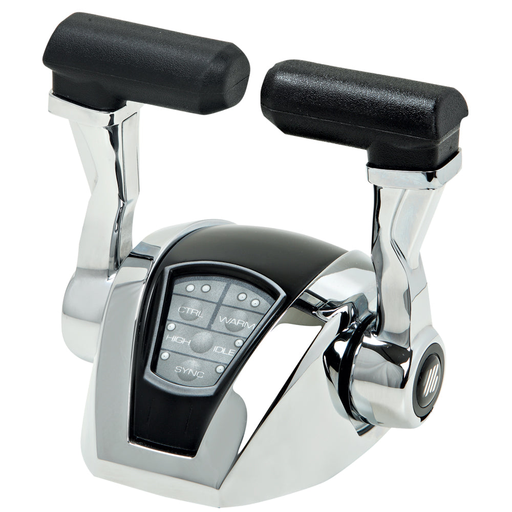 UFlex Power A Mark II Twin Engines Control Head with o Trim