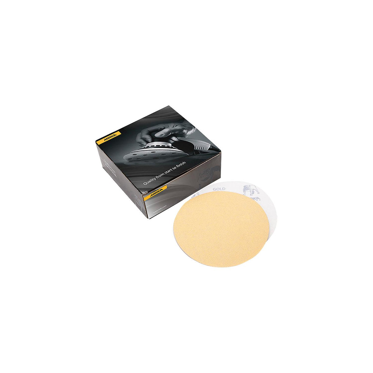 Mirka Gold 6" Grip Disc, 80G 50/Pk
