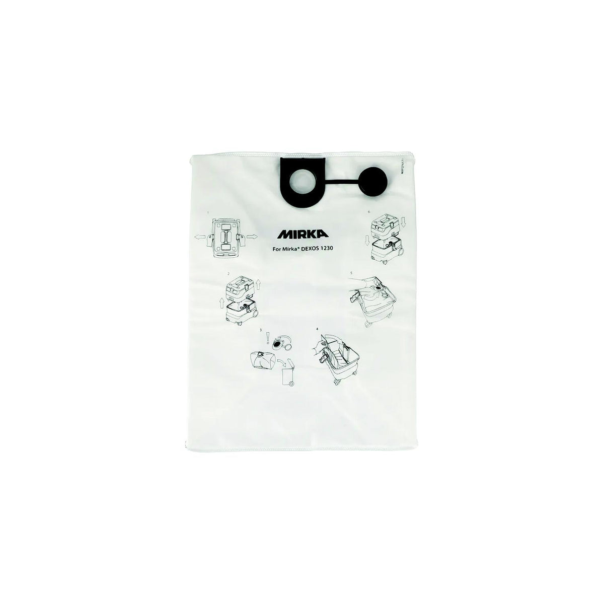 Mirka Abrasives, Dust Bag Fleece for DEXOS 1230X, 5