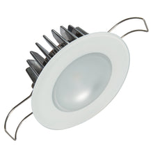 Lumitec Mirage - Flush Mount Down Light - Glass Finish/No Bezel - 4-Color Red/Blue/Purple Non Dimming with White Dimming