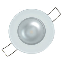 Lumitec Mirage - Flush Mount Down Light - Glass Finish/No Bezel - 4-Color Red/Blue/Purple Non Dimming with White Dimming