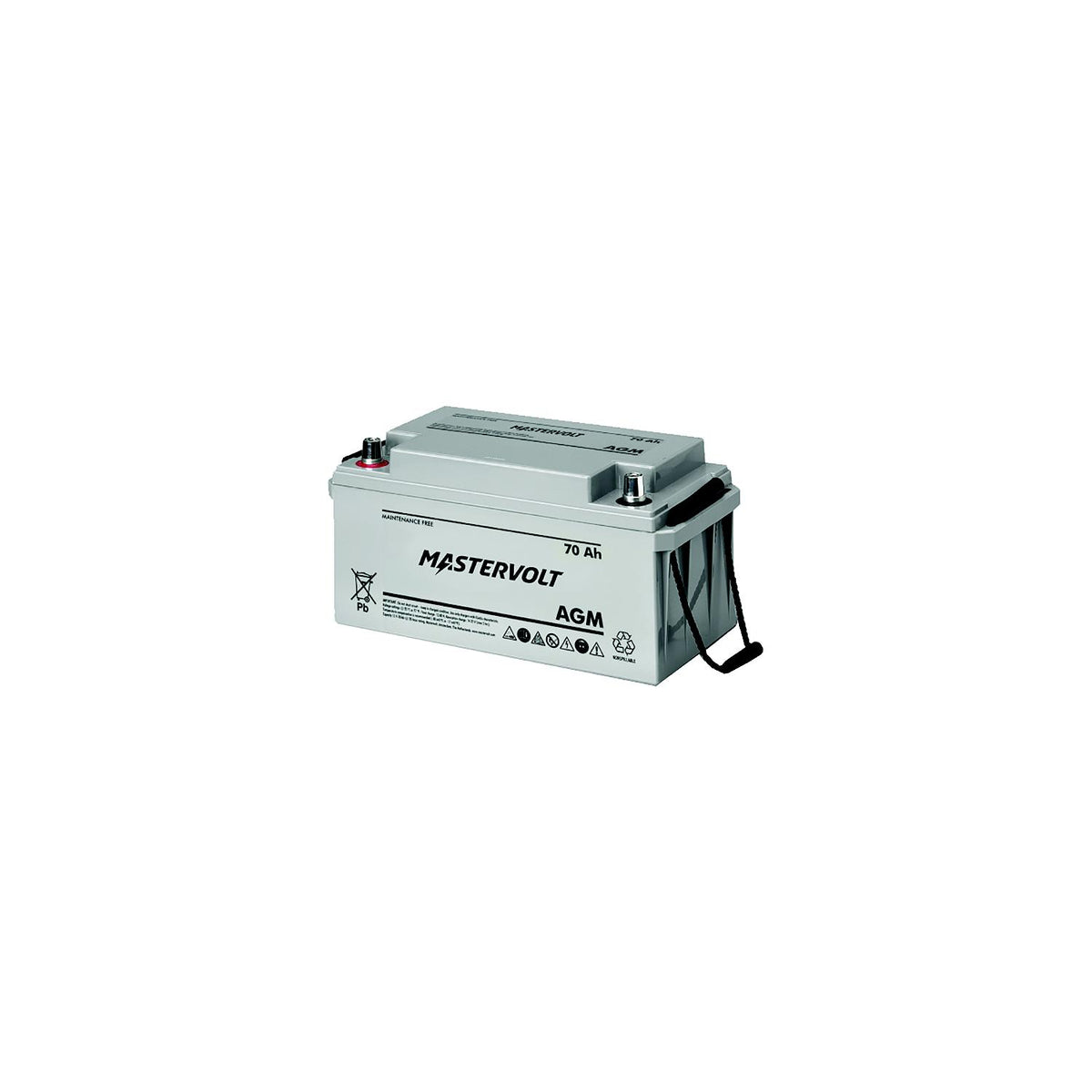 Mastervolt 12V AGM Battery, Group 27
