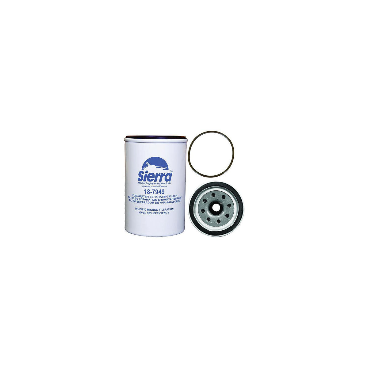 Sierra Replacement Fuel Filter, 10 Micron
