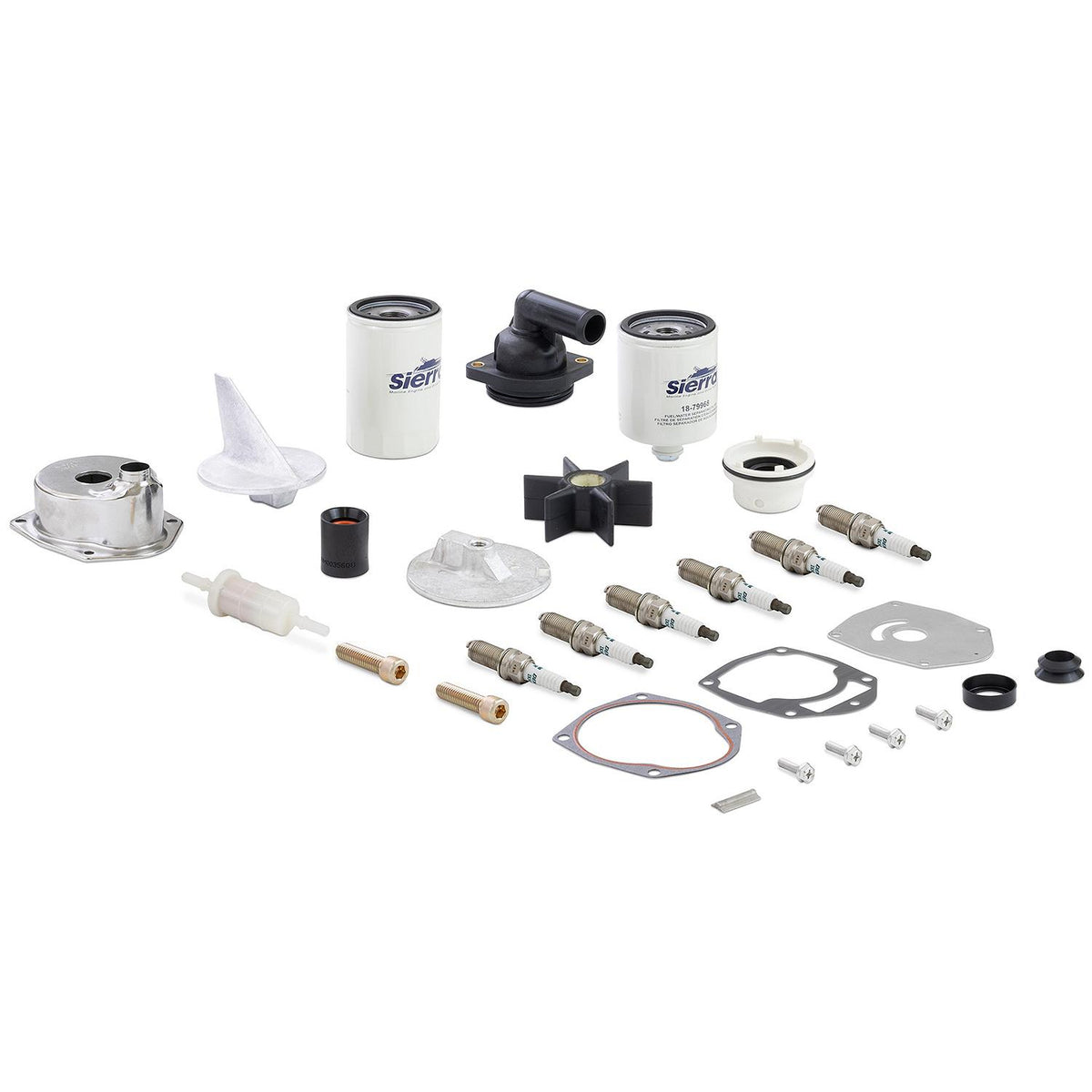 Sierra Outboard Maintenance Kit - Mercury 350-400 HP, 6-Cylinder, 4-Stroke Verado O/B's, Fits with S/N's 2B141617 and up