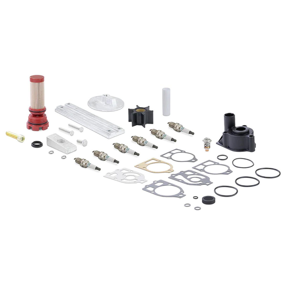Sierra Outboard Maintenance Kit Mercury - Mercury V6, Optimax, 2.5L, 2-Stroke O/B's, Fits with S/N's 1B227000 and up (non-pro models)