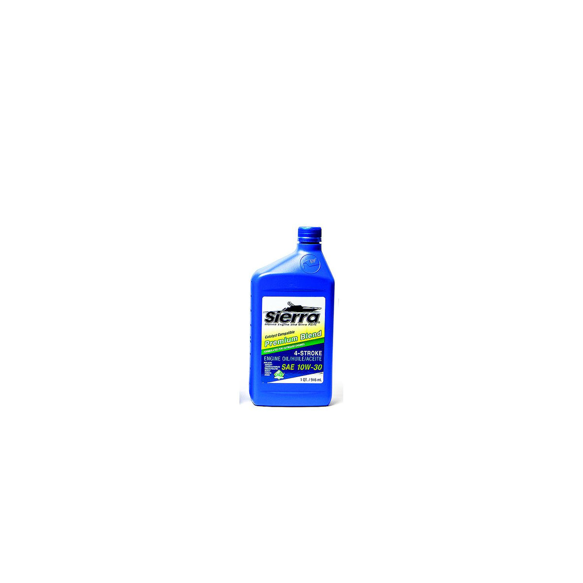 Sierra 4-Stroke Mineral Forumulation Marine Outboard Engine Oil, 10W-30, 55 Gal Drum