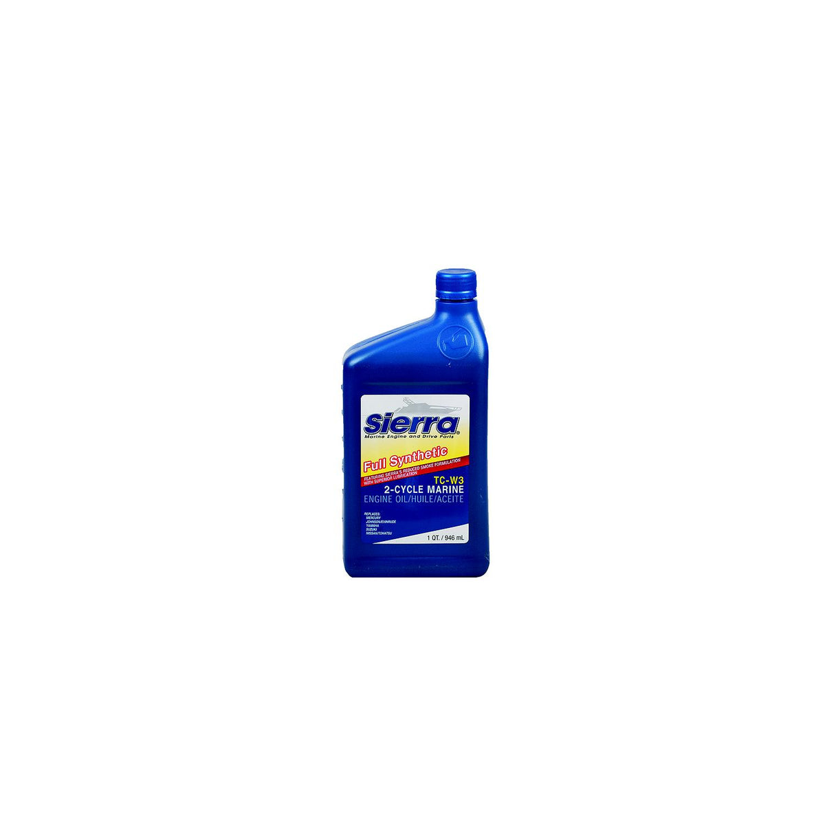 Sierra Fully Synthetic TC-W3 2-Stroke Outboard Oil, Qt., Pack of 12