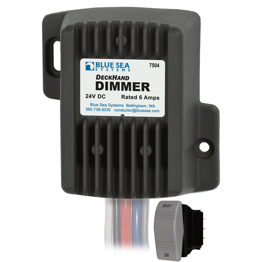 Blue Sea Systems 7504 DeckHand Dimmer - 6 Amp/24V