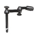 RAM Mount Double Swing Arm with 8" Male Tele-Pole - No Ball Base