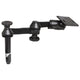 RAM Mount Double Swing Arm with 4" Male & No Female Tele-Pole - VESA Plate