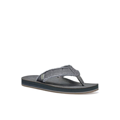 Sanuk - Men`s Fraid Not ST — 8 / Charcoal